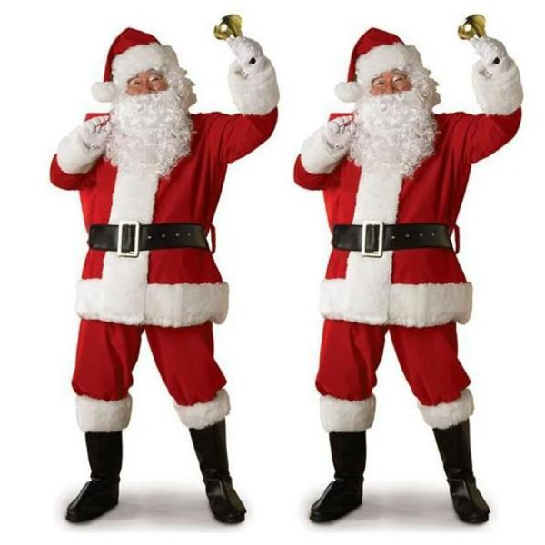 サンタ コスプレ クリスマス衣装 コスプレ サンタクロース コスプレ 大人用 メンズ サンタ帽子 サンタウィッグサンタ コスチューム パーティー