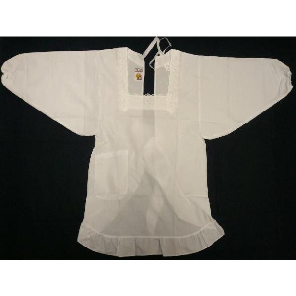 白いかっぽう着 白の割烹着 ８５ ９０ｃｍ ｌサイズ Buyee Buyee Japanischer Proxy Service Kaufen Sie Aus Japan