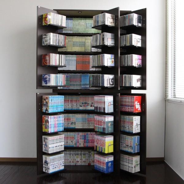Dvd 収納 ラック Cd 収納 漫画 コミック 本棚 大量 幅90 高さ93 2個組 日本製 Buyee Buyee Japanese Proxy Service Buy From Japan Bot Online