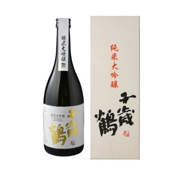 【北海道】千歳鶴 純米大吟醸 720ml 箱入 北海道産米きたしずく使用 精米歩合40％