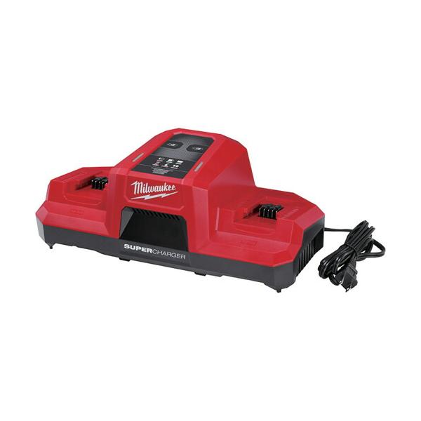 milwaukee 電動工具充電器 M18 デュアルベイスーパーチャージャー