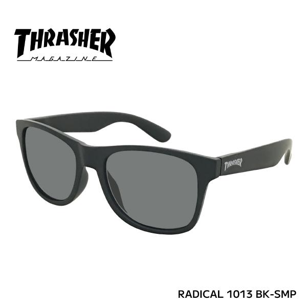 【即納】正規品 THRASHER スラッシャー 偏光レンズ RADICAL ラディカル 1013 BK-SMP マットブラック×スモーク