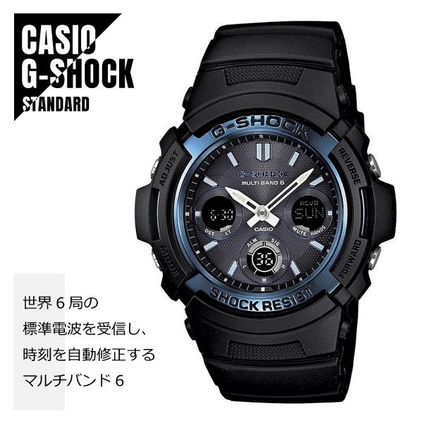 時計 CASIO G-SHOCK MULTIBAND 6 AWG-M100A-1A G-SHOCK 【即納】CASIO カシオ Gショック 電波受信世界6局