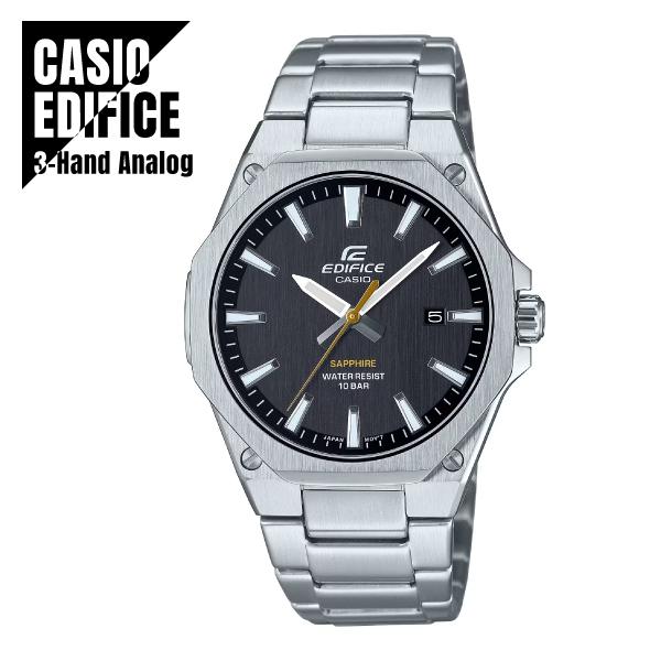 【即納】国内正規品 CASIO カシオ EDIFICE エディフィス EFR-S108 シリーズ 3針アナログ 薄型ケース EFR-S108DJ-1AJF メタルベルト 腕時計 メンズ