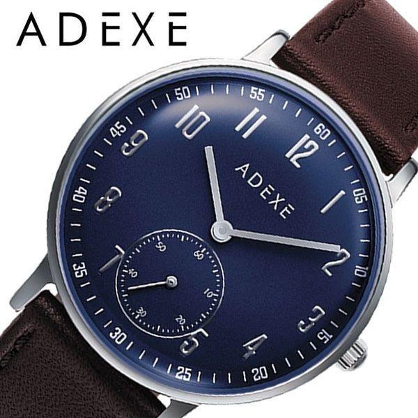 アデクス 腕時計 Adexe 時計 メンズ ネイビー 45a T01 人気 ブランド 流行 おすすめ 革 革ベルト レザー レザーベルト スモールセコンド Sns インスタ映え Adx 45a T01 正規腕時計の専門店ウォッチラボ 通販 Yahoo ショッピング