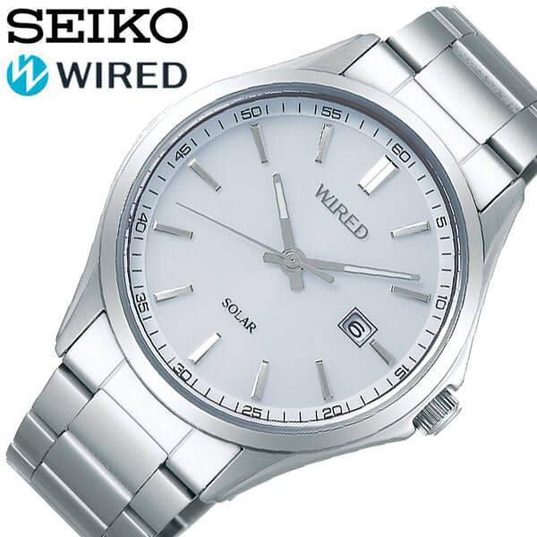 WIRED セイコー ワイアード ソーラー 時計 SEIKO 腕時計 メンズ