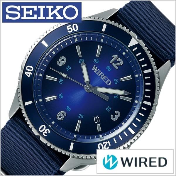 WIRED セイコー ワイアード 時計 SEIKO 腕時計 メンズ腕時計 ブルー 