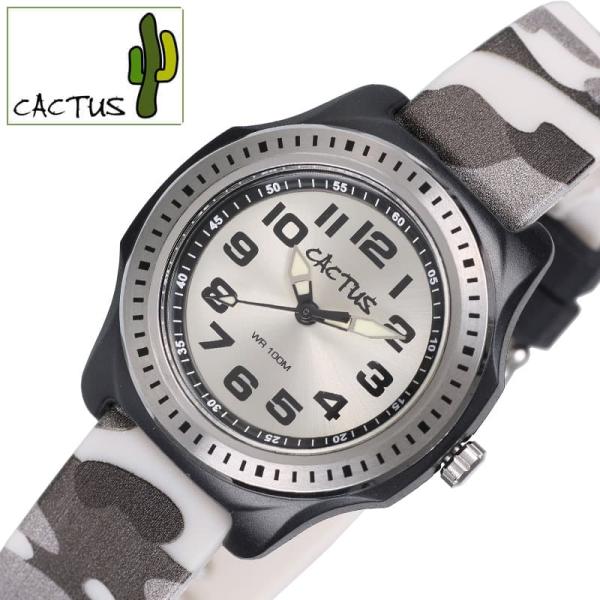 カクタス 腕時計 CACTUS 時計 タイムピース キッズ キッズウォッチ キッズ腕時計 子供 男の子 女の子 CAC-45-M02 防水 カモフラージュ 人気 おすすめ プレゼント