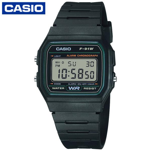 カシオ 腕時計 CASIO 時計 カシオスタンダード CASIO Collection STANDARD メンズ 腕時計 ブラック CASIO-F-91W-3JH シンプル 人気 おすすめ プレゼント ギフト