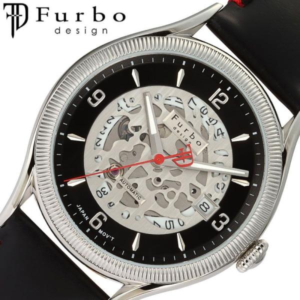 【新品未使用】Furbo design  自動巻き腕時計F8204SBKBK フルボデザイン 機械式 時計 カモフラージュ Furbo design 腕時計