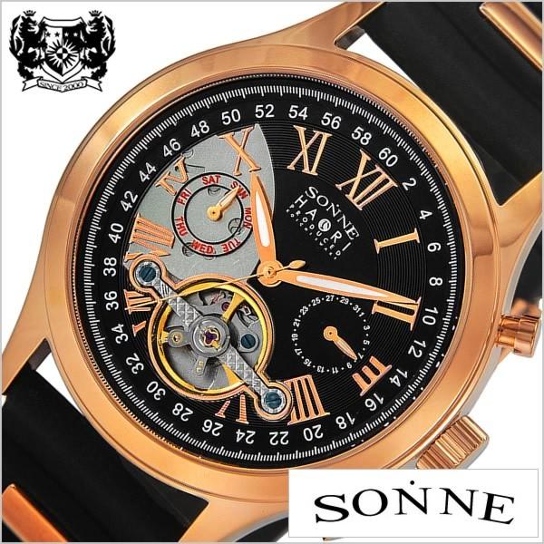 ゾンネ　手巻き時計　SONNE×HAORI 腕時計 KOICH IWAKI dショッピング |ゾンネ 腕時計 自動巻き ハオリ 岩城滉一 コラボモデル