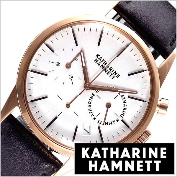 KATHARINE HAMNETT（キャサリンハムネット） 腕時計 時計 クロノグラフ 