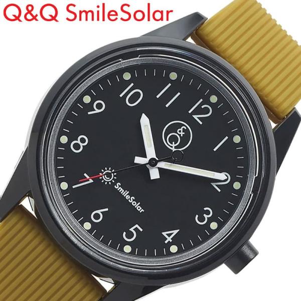 シチズン 腕時計 Q&Q 時計 旅する時計 Series 004 ブラック ブラウン CITIZEN 軽い ソーラー 防水 スマイルソーラー Smile Solar SERIES 004 軽め