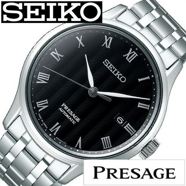 新品未使用　セイコー　プレザージュ　　ローマン　ブラック　ＳＡＲＹ０９９ PRESAGE セイコー プレザージュ 砂紋 時計 SEIKO 腕時計 メンズ