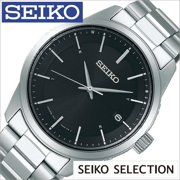 SEIKO SELECTION セイコー セレクション 時計 腕時計 メンズ ブラック