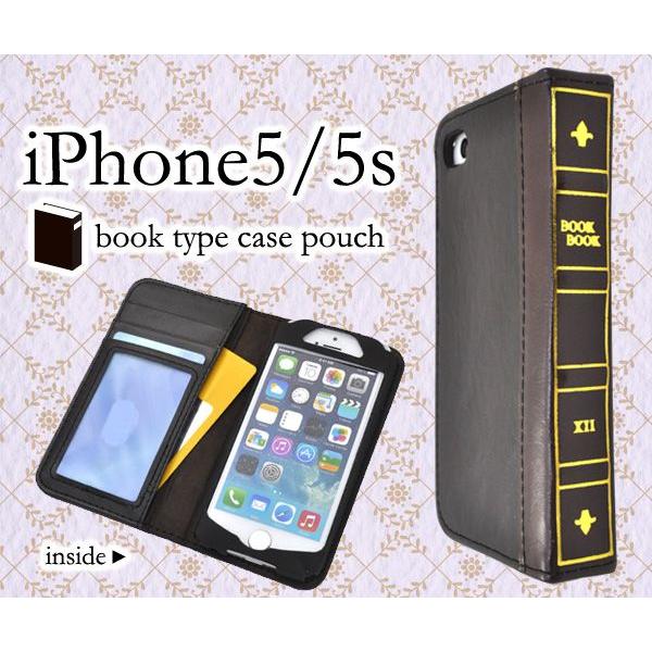 アイフォンケース Iphone5 5s Iphonese 第一世代 用 洋書風ケースポーチ Ip5 6105br スマホdeグルメ ウォッチミー 通販 Yahoo ショッピング