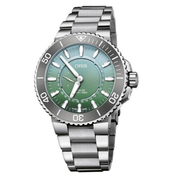 01 743 7734 4197 Set 腕時計 オリス ORIS アクイス ダットワットリミテッドエディションII 世界限定2009本 デイト ダイバーズ 機械式自動巻 正規品 爆買