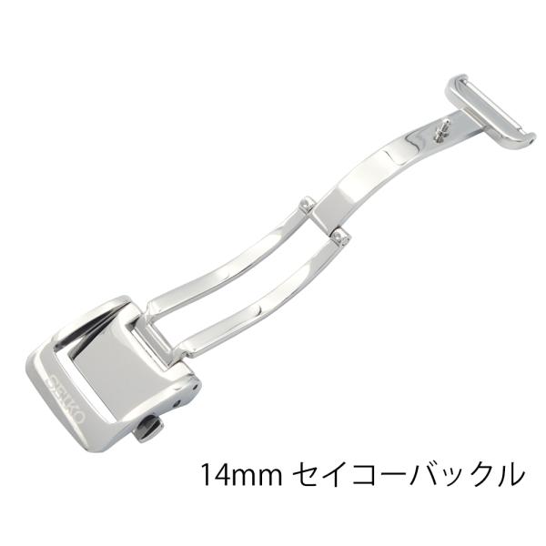 SEIKO（セイコー） 腕時計 尾錠巾14 mm Dバックル プッシュ式