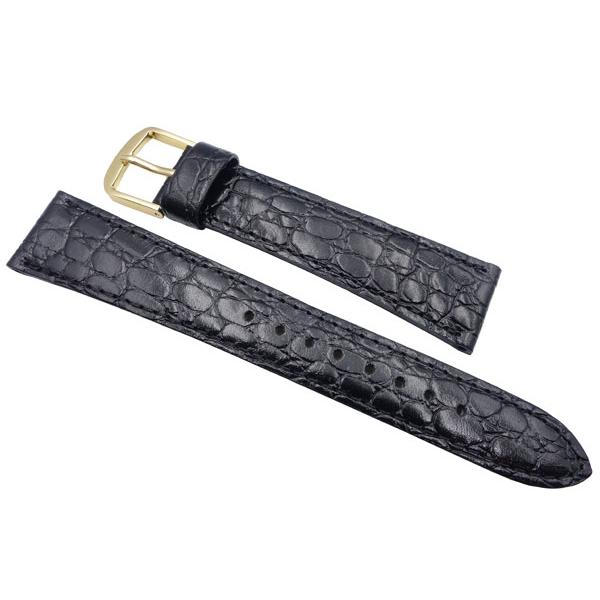 SEIKO（セイコー） 腕時計 時計 ベルト 17mm バンド DE72 牛革ワニ型押