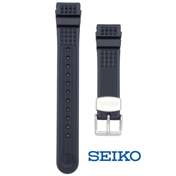 セイコー W523 SEIKO 20mm 純正ステンレスブレス　黒　ダイバーズ watch-moonf_r02x011j0