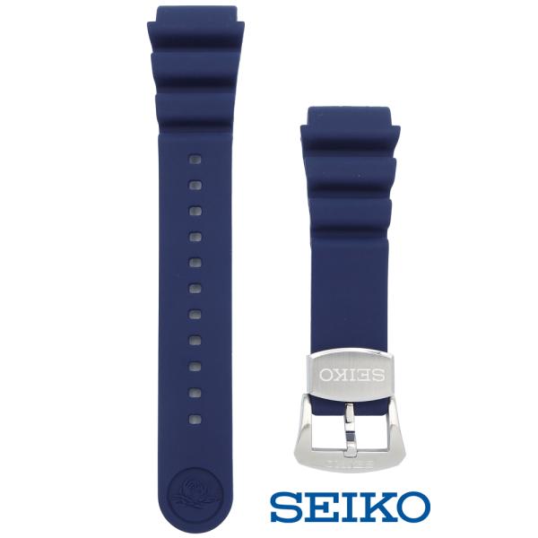 R*e様 SEIKO 純正ライトグレーシリコンラバーベルト取付幅22mmほぼ未使 新品 セイコー SEIKO純正 22mm 時計ベルト シリコンバンド