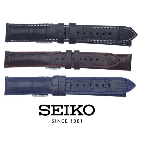 SEIKO 18mm 19mm 20mm 22mm セイコー 時計 ベルト RS06S カーフ