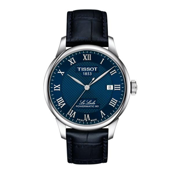 ティソ ル・ロックル パワーマティック80 自動巻き 美品 ル・ロックル ティソ TISSOT パワーマティック 80 LE LOCLE メンズ