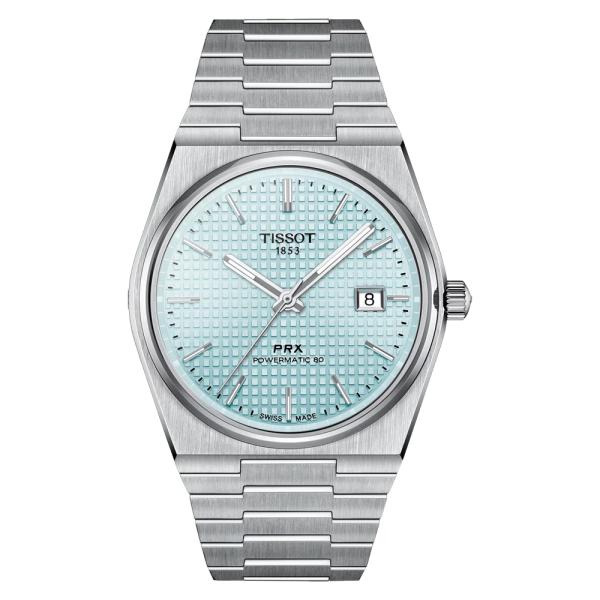 ティソ　純正ベルト　1853 約21mm シルバー　希少　美品 TISSOT（ティソ） TISSOT PRX メカニカル 機械式自動巻き メンズ