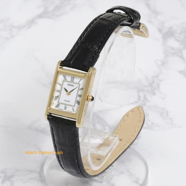 母の日 Seiko 腕時計 レディース 電池交換不要のソーラー Sup250 本革ベルト ゴールド 白文字盤 プレゼントにも最適 Buyee Buyee Japanese Proxy Service Buy From Japan Bot Online