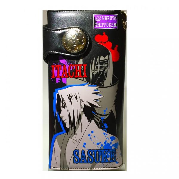 Naruto 疾風伝 サスケ イタチ ウォレットチェーン付 レザー ウォレット うちはサスケ 長財布 財布 ナルト グッズ Buyee Buyee 日本の通販商品 オークションの代理入札 代理購入