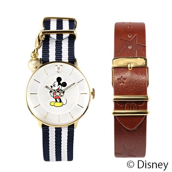 ディズニー Disney 腕時計 ミッキーマウス 時計 メンズ レディース 替えベルト チャーム付き ウォッチ ブラウン Dy9br Watch Express 通販 Yahoo ショッピング