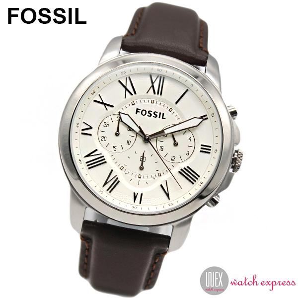 フォッシル Fossil 腕時計 Fs4735ie メンズ 時計 ホワイト ダークブラウン クロノグラフ Fs4735ie Watch Express 通販 Yahoo ショッピング