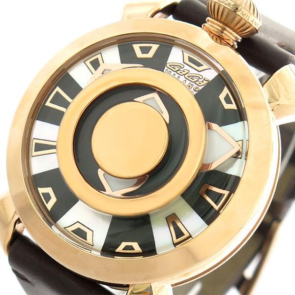 日本限定モデル衝撃価格 のメンズ Gaga 腕時計 ウォッチリスト シェル 腕時計 アクセサリー 腕時計 Milano メンズ腕時計 ガガミラノ ダークブラウン