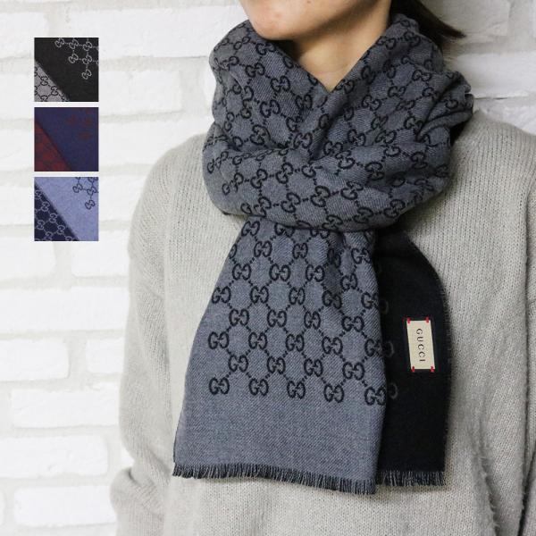 日本最級 - グッチ GGジャガードウール マフラー - 通販ショッピング