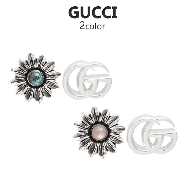 GUCCI グッチ ダブルG フラワー スタッド ピアス 527344 j8440 GUCCI グッチ ダブルG フラワー スタッド ピアス 527344 j8440
