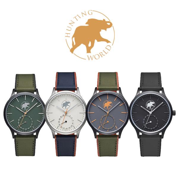 ハンティングワールド HUNTING WORLD バチュークォーツ 36mm ハンティング・ワールドの時計コレクション “バチュークロス”を