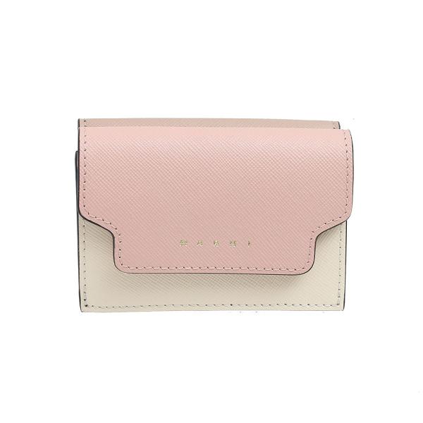 【並行輸入品】マルニ MARNI 三つ折り財布 PFMOW02U23-Z605M PFMOW02U23-LV520-Z605M レディース