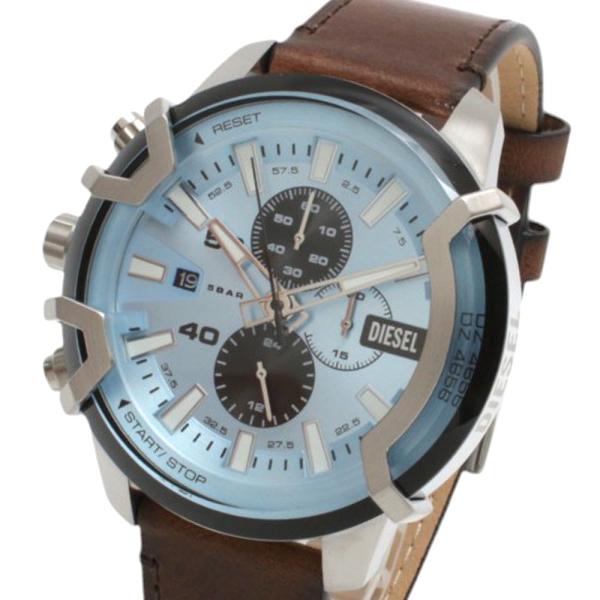 並行輸入品】ディーゼル DIESEL GRIFFED DZ4656 腕時計 メンズ ブルー