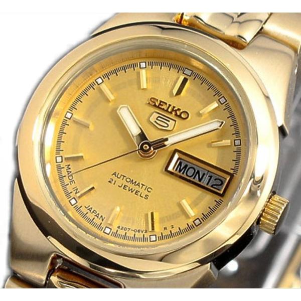 セイコー 5 Seiko 女性用 腕時計 レディース セイコー ウォッチ ゴールド Symg58j1 Symg58j1 腕時計 Wa 164 Watch Market Lnln
