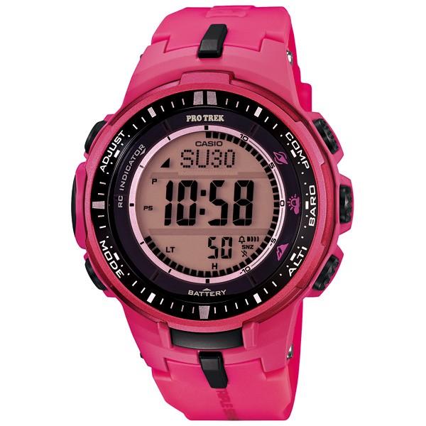 PRO TREK 値下げ CASIO PROTREK メンズ腕時計 トリプルセンサー 電波 