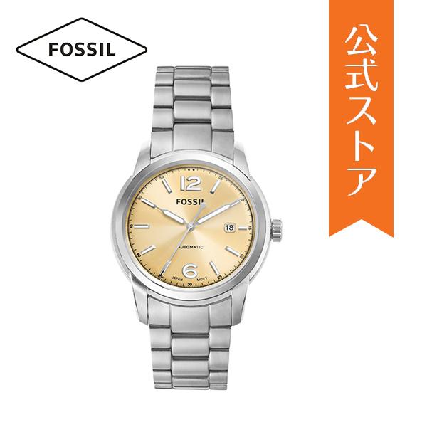 フォッシル 腕時計 メンズ 自動巻き アナログ 時計 ステンレス  