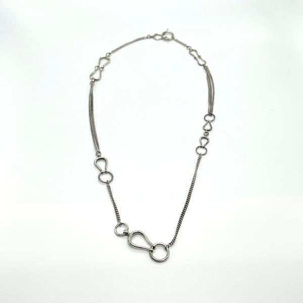 HERMES（エルメス） 【希少】 ホースビット ロングネックレス シルバー