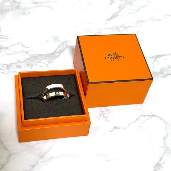 HERMES（エルメス） 【新作】 ミニクルー ダブルリング 2連 シルバー