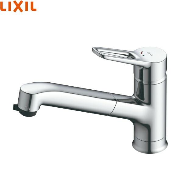 イナックス[INAX]キッチン用ホース引出式シングルレバー混合水栓クロマーレSSF-BE451SYX(JW)一般地仕様呼び径：13mm水栓取付穴：Φ37±2ホース引出し長さ：約40cm吐水口長さ：250mm[機能]エコハンドルスポット微細シ...