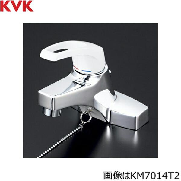 KVK KM7014ZT2 KVK洗面用シングルレバー混合水栓 寒冷地仕様 ゴム栓付