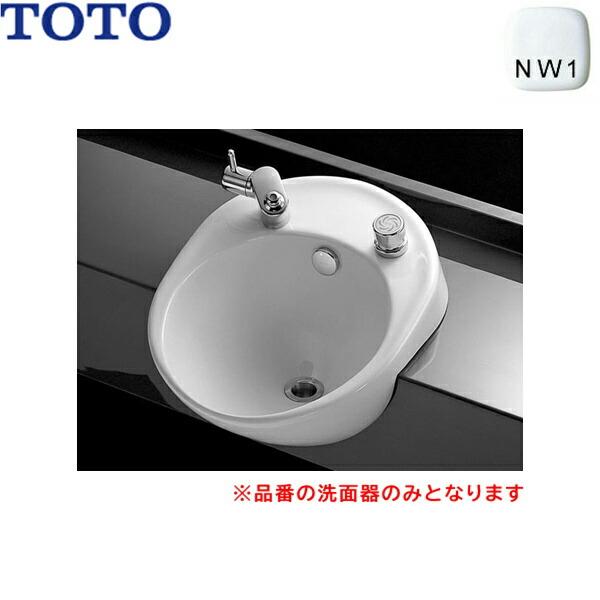 TOTO L595#NW1 TOTOカウンター式歯みがき用ボウル セルフリミング式
