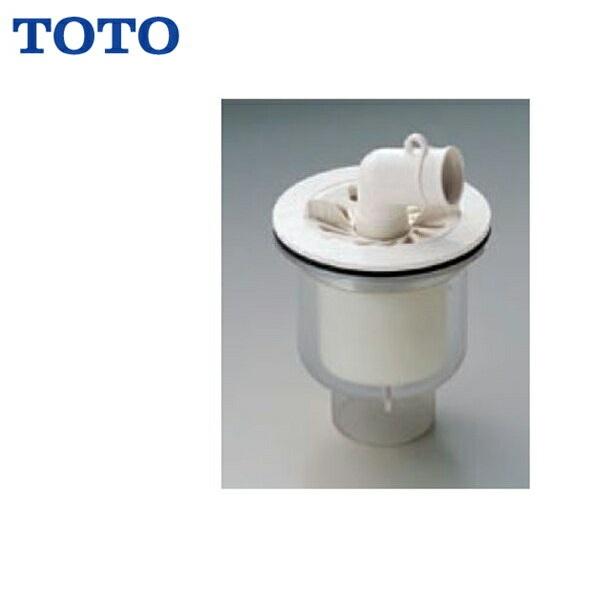TOTO PJ002 TOTO洗濯機パン用排水トラップ ABS製透明縦引き 送料無料