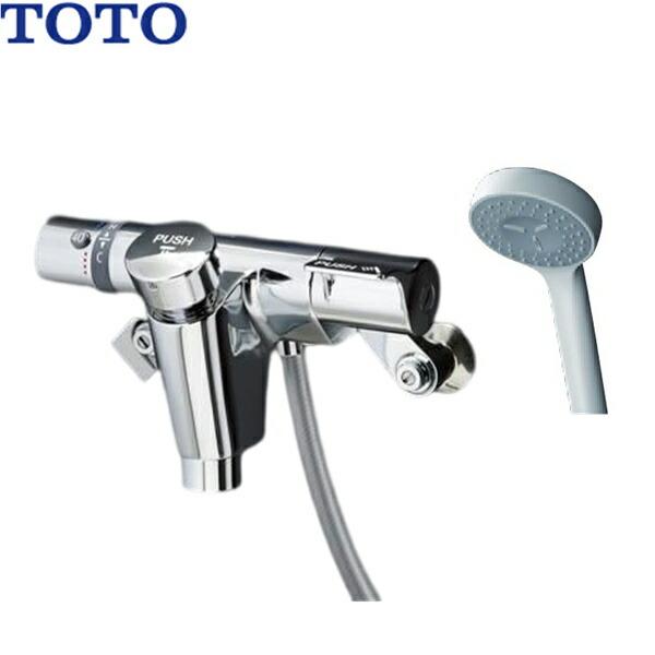 TOTO 水栓金具 TMF49Y1 TOTO TMF49BY1 サーモスタット混合水栓 オートストップシャワー