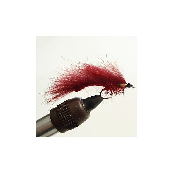 湖、管理釣り場での大物狙いに。ファイバーが素直な【ラビット・バックライン部分（背中の中央部）】のみから切り出した素材を使用しました。非常にバランスが良く快適にフライフィッシングを楽しめます。アイには本物の【ジャングルコック】を使い、スタイル...