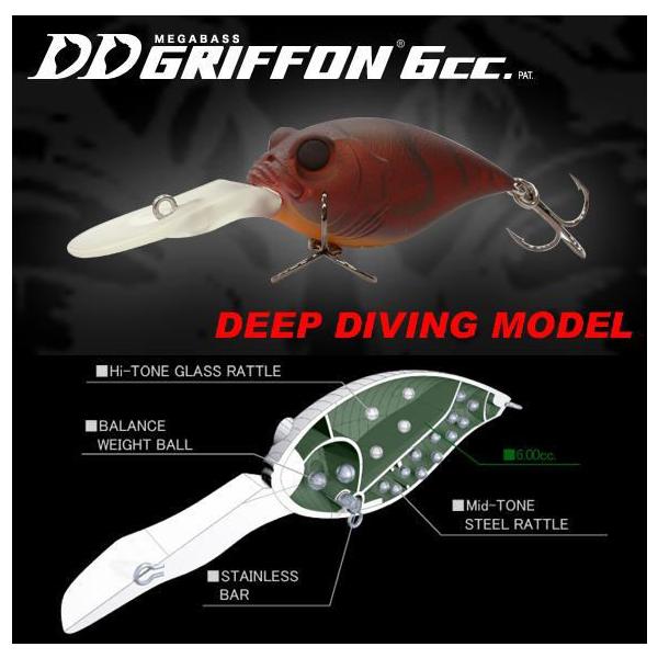 Megabass（メガバス） MEGABASS DDグリフォン DD GRIFFON 6cc